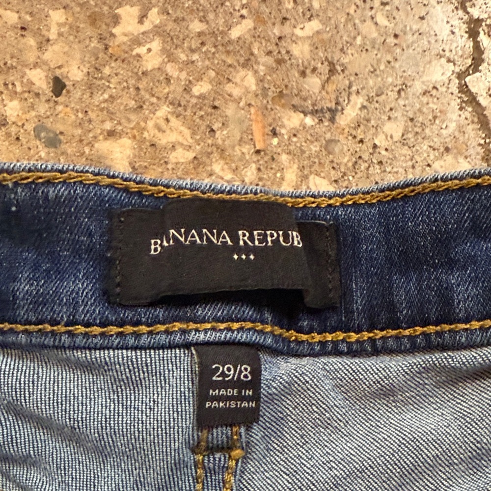 Banana Republic Blue Jean Shorts - Picture 3 of 5